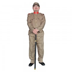 日本兵日军演出表演服装（上衣、裤子、腰带、帽子）