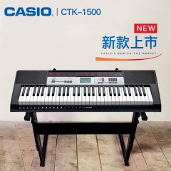卡西欧电子琴成人 钢琴键CTK1500儿童61键多功能幼师教学入门初学