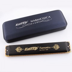 东方鼎正品包邮学生口琴定制刻字24孔复音口琴C调入门口琴T2406k