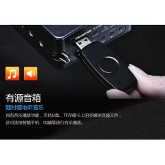 得胜(TAKSTAR) E180M 便携式扩音器(支持插卡、U盘功能) (黑色)