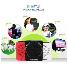 得胜(TAKSTAR) E180M 便携式扩音器(支持插卡、U盘功能) (黑色)