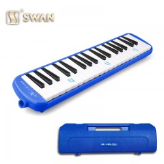 天鹅口风琴37键儿童学生初学者 成人教学入门口吹琴专业演奏乐器