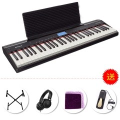 Roland 罗兰电子琴GO61K 新品GO61P仿钢琴键非重锤电子钢琴61键电钢琴