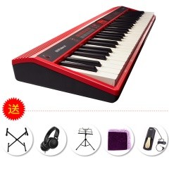 Roland 罗兰电子琴GO61K 新品GO61P仿钢琴键非重锤电子钢琴61键电钢琴