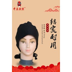 中原戏装戏曲包头布网子发网戏剧包头用品京剧头网罩巾纯棉布网子
