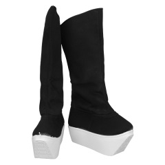 中原戏装戏曲高靴纳米胶底小生武生厚底靴朝靴官靴京剧戏剧鞋靴子