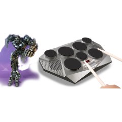 美得理MEDELI电子鼓DD309 魔鲨架子鼓爵士鼓乐电鼓打击板safemao