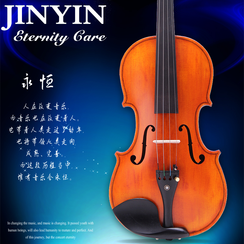 金音乐器 小提琴Eternity care V 唯一厂家自营 防伪查询网络专供