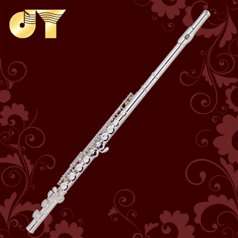 金音乐器 长笛 C调 JYFL-E100S 镀银 16闭孔 曲列 厂家自营 防伪