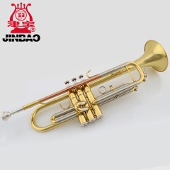 津宝官方授权专业小号 专业专业小号降B调漆金JBTR-601小号