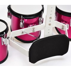 津宝 JBQAJ-03儿童行进三联鼓小军鼓 打击乐6寸8寸10寸