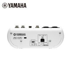 Yamaha/雅马哈 AG06 网络直播 K歌 带声卡调音台 在线教育/网校用
