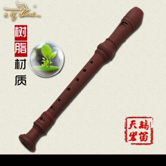 儿童竖笛天鹅8孔学生练习老师教学成人初学演奏高音c调德式笛子