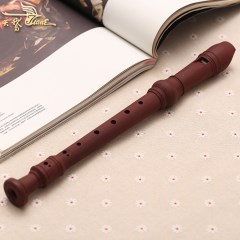 儿童竖笛天鹅8孔学生练习老师教学成人初学演奏高音c调德式笛子