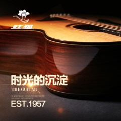 kapok红棉正品民谣吉他41寸单板木吉他40寸面单初学者吉它