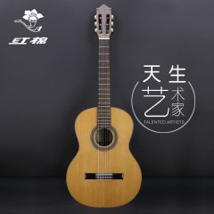 kapok红棉正品古典吉他39寸单板吉他练习木吉他面单吉它