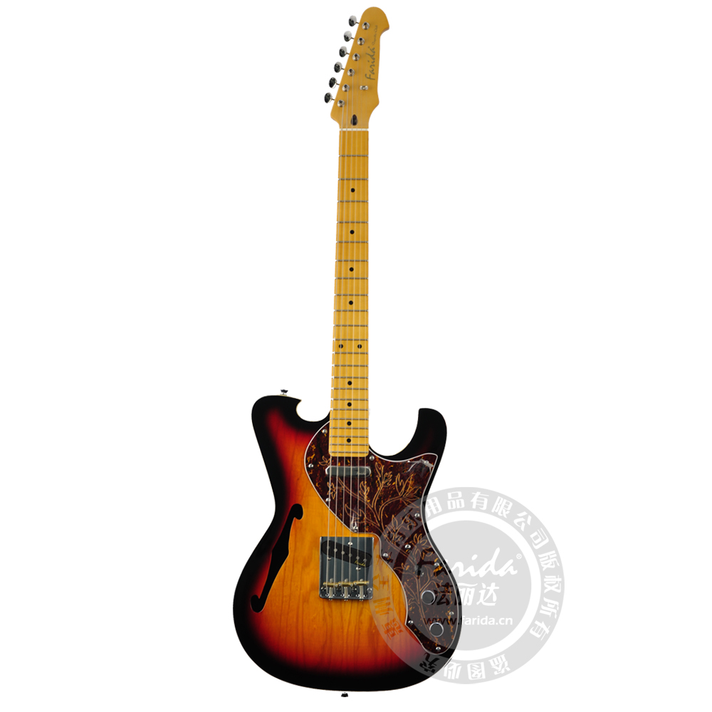 法丽达Farida 电吉他 CT-60 3TS （赠硬壳箱