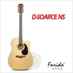 法丽达 Farida 41寸 面单板 民谣吉他 D-SOAR NS