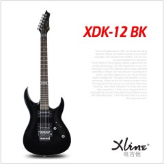 法丽达家族 子午线 Xline 电吉他 小双摇 XDK-12 赠手工效果器