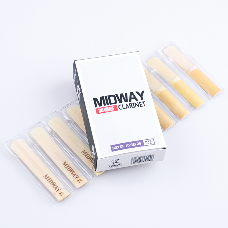 【萨克斯/单簧管哨片】中音高音次中音2.5号配件美德威乐器黑管