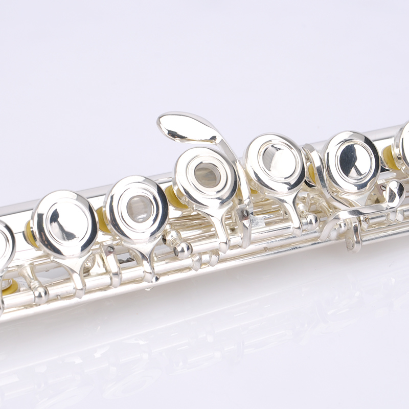 美德威MFL-202C 16孔开闭孔镀银长笛乐器初学笛子女学生成人乐器