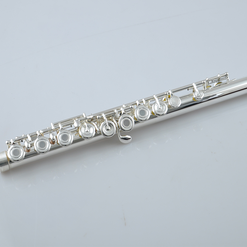 美德威 纯银长笛8003S 专业笛子 乐器正品 法式按键 17开孔长笛
