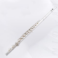 长笛  美德威乐器  16闭孔C调带E键镀镍长笛 MFL-201C 长笛乐器