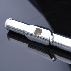 长笛 美德威乐器 17开闭孔镀银长笛 210C闭孔初学