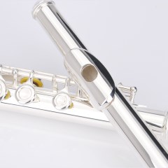 美德威MFL-202C 16孔开闭孔镀银长笛乐器初学笛子女学生成人乐器