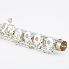 长笛 17开日本管体镀银 专业笛子 乐器正品 法式按键 美德威乐器