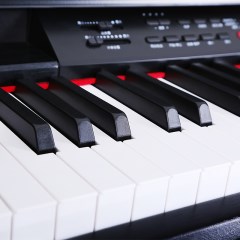 美德威智能电钢琴S70立式88键重锤 专业数码初学者教学电钢琴