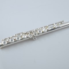 美德威 纯银长笛8003S 专业笛子 乐器正品 法式按键 17开孔长笛