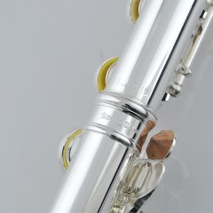 美德威 纯银长笛8003S 专业笛子 乐器正品 法式按键 17开孔长笛