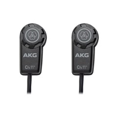 AKG/爱科技 C411 L 乐器话筒 电容麦克风 录音 拾音 需幻象供电