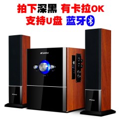 Sansui/山水 GS-6000(66A)蓝牙台式电脑多媒体音箱低音炮电视音响