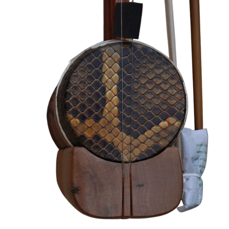 敦煌高胡 上海敦煌牌23C酸枝木木轸喇叭高胡