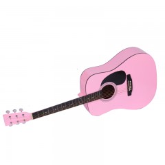 凤灵正品41寸初学者吉他  新手入门练习吉他 民谣木吉他乐器