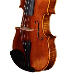 凤灵官方正品 全进口手工花纹欧料小提琴FLV5111 专业级演奏乐器