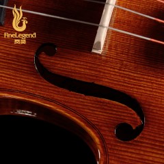凤灵演奏级小提琴 手工柯杷胶花纹小提琴 儿童成人乐器FLV4112
