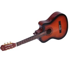 凤灵正品儿童/成人全椴木古典缺角吉他 初学普及弹拨乐器