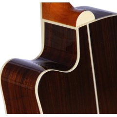 凤灵41寸玫瑰木民谣缺角吉他FLFG3111-41C 正品考级乐器