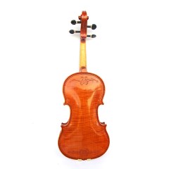 ANDIR小提琴初学考级演奏儿童小提琴手工实木虎纹雕花实木欧版