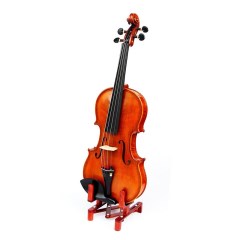 ANDIR小提琴初学考级演奏儿童小提琴手工实木虎纹雕花演奏小提琴