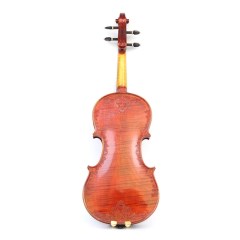 ANDIR小提琴初学考级演奏儿童小提琴手工实木虎纹雕花演奏小提琴
