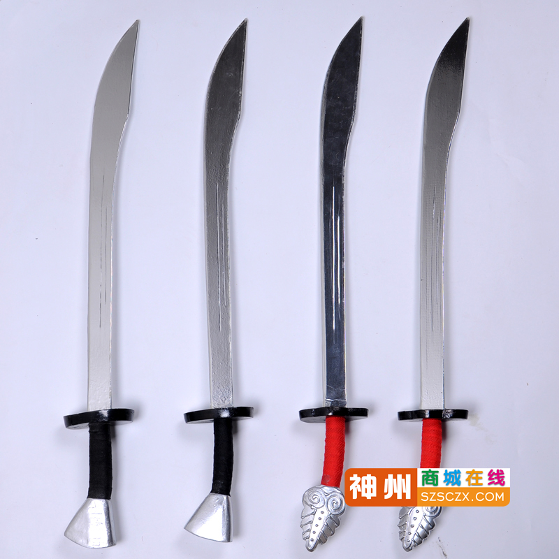 戏曲刀马旦道具儿童刀批武生小兵单刀练功竹质男女刀丕京剧豫剧