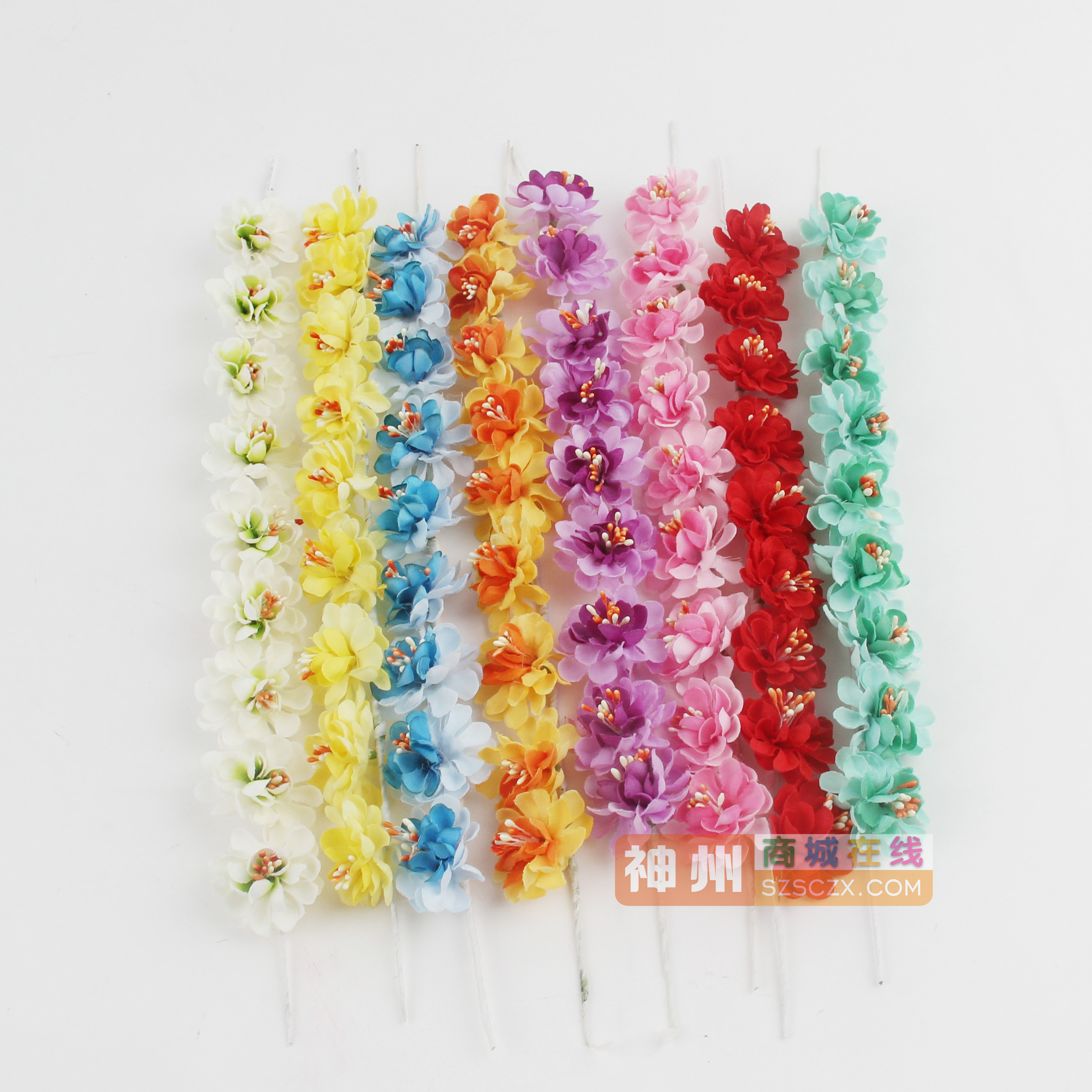 戏曲剧头鬓花京越剧青衣花旦小旦小姐丫鬟边花头饰新9朵围子