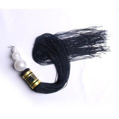 中原戏装戏剧戏曲帽穗京剧秧歌流苏丝穗王帽太监武生盔头帽穗子