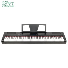 吟飞便携式电钢琴SP-7成人初学88键配重专业电子钢琴智能数码钢琴