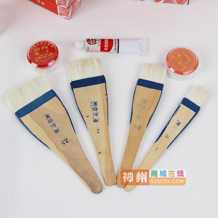 戏剧服装 戏曲化妆用品 化妆配件 散粉大刷子 -- 大中小号排刷