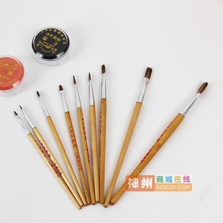 戏曲化妆笔 周虎臣/戏剧化妆笔/京剧脸谱/人体彩绘/油彩化妆